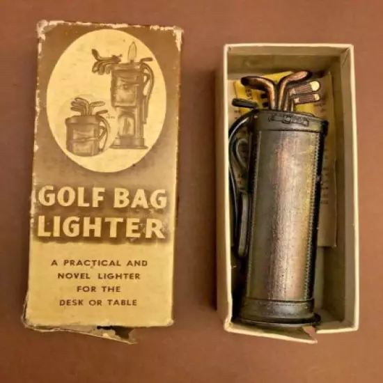 Negbauer Golf Bag Lighter Number 20 in Original Box