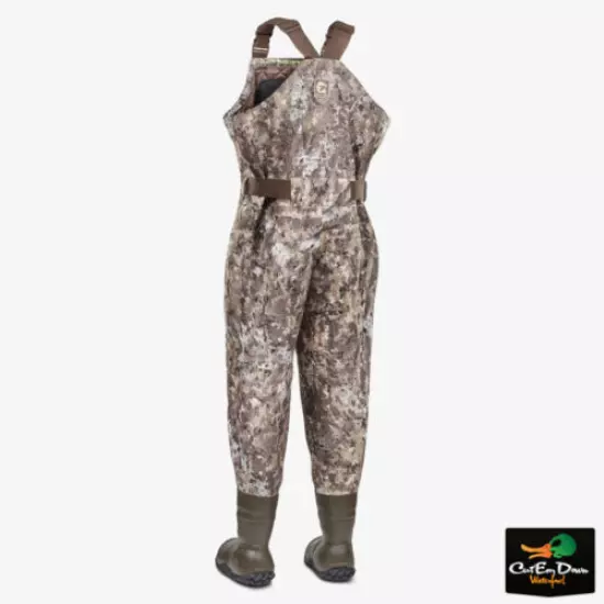 GATOR WADERS - MENS OMEGA INSULATED BREATHABLE CHEST WADERS - CAMO DUCK HUNTING