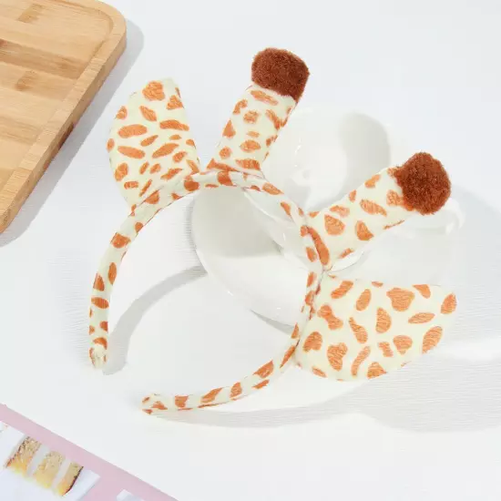 Dog Zebra Cartoon Animals Ears Headband Party Supply Hair Accessories Hair Band