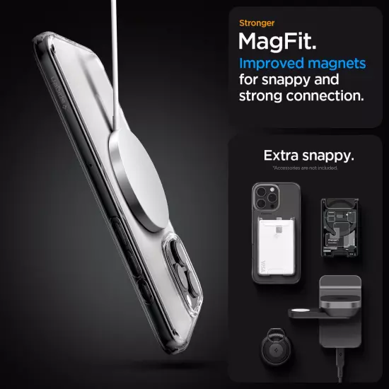 Spigen Ultra Hybrid MagFit Phone Case for iPhone 16 Pro Max/ 16 Pro/ 16 Plus/ 16