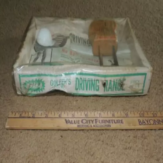 Old stock VINTAGE Wham-O Golfers Home Driving Range W/ Original Packaging 1960's