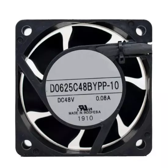 D0625C48BYPP-10 6025 48V 0.08A 60 * 60 * 25mm 4pin dustproof and waterproof fan