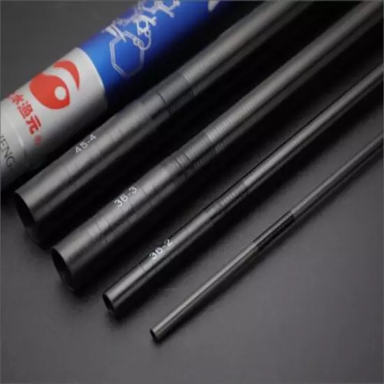 Powerful Fishing Rod Pole Lure Super Hard Long Telescopic High Carbon Fiber Blue