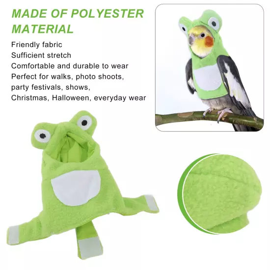 Pet Bird Clothes Cute Innovative Pet Parrot Costume For Parrots African Grey