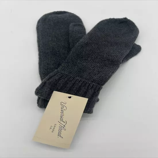 Universal Thread Mittens Responsible Style Grey One Size Fits All