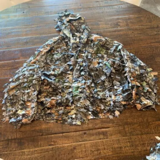 RedHead 3D Leafy Camo Mossy Oak Jacket and Pant Set Mens L/XL Hunting Set