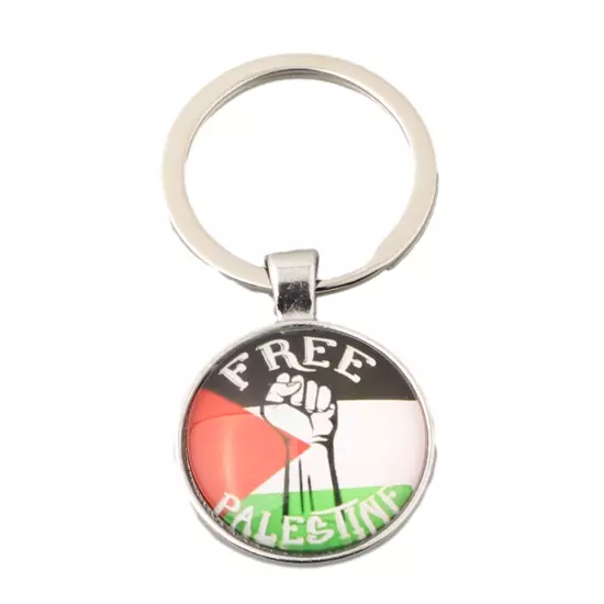 Easy to Identify Palestine Flag Keychain Pendant Never Lose Your Belongings