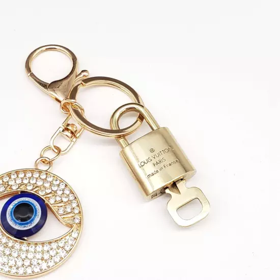 Authentic Louis Vuitton Lock & Key with unbranded Bagcharm, Keycharm, Keychain