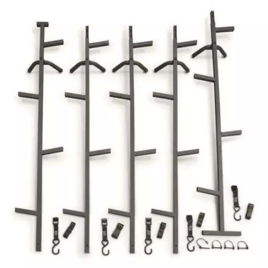 New Sturdy Guide Gear 25 ft Climbing Hunting Sticks 5 Segments Of 5 ft