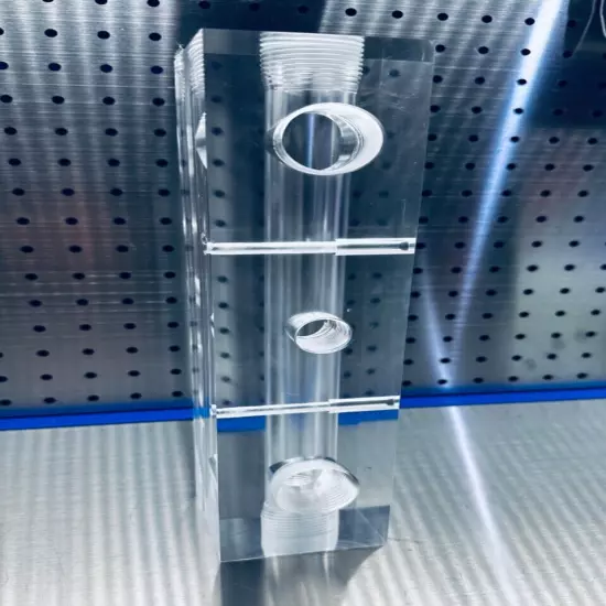 Acrylic Mixing manifold softwash chemical resistance 5 ports 25mm 1"