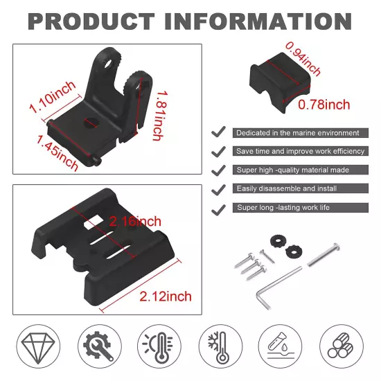 Humminbird MHX-XNT Transom Transducer Hardware Mounting Kit