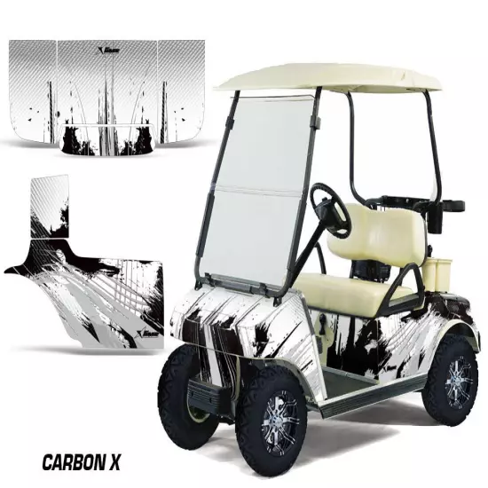 Graphics Kit Decal Sticker For Club Car Golf Cart 1983-2014 CarbonX S