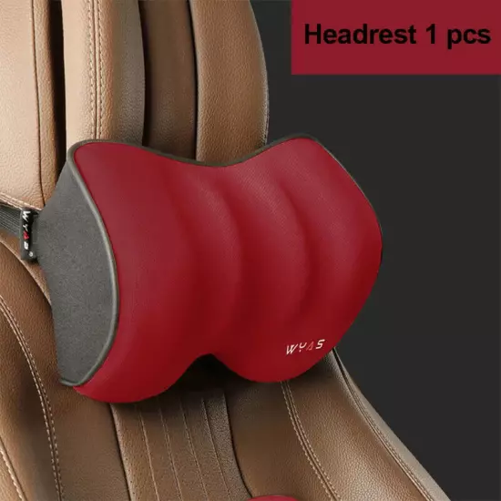 Car Pillow Lumbar Support Back Cushion Car Seat Neck Pillow Auto Pillow Cushion