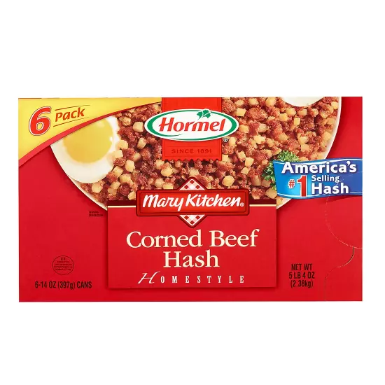 Hormel Mary Kitchen Corned Beef Hash (14 oz., 6 pk.) Great Price(NO SHIP TO CA)