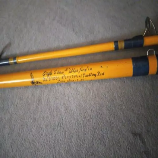 Eagle Claw Wright & McGill Starfire Downrigger Rod 8’6” 2 Pc SF 400A