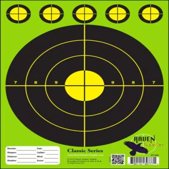 "155" Range Shooting Pistol / Rifle TARGETS! ASSORTED COLORS! HOT!! [D:08]