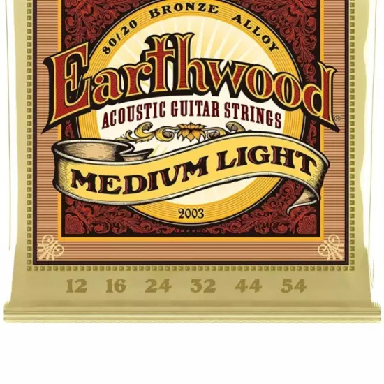 Ernie Ball Acoustic Guitar Strings Earthwood 80/20 Bronze Choose 1 Set