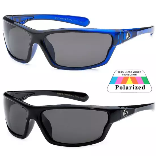 Polarized Nitrogen Sunglasses Sport Running Fishing Golfing Driving Glasses NWT