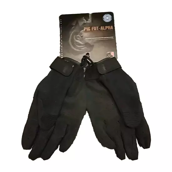 PIG Delta FDT Utility Gloves Black, Medium, NWT