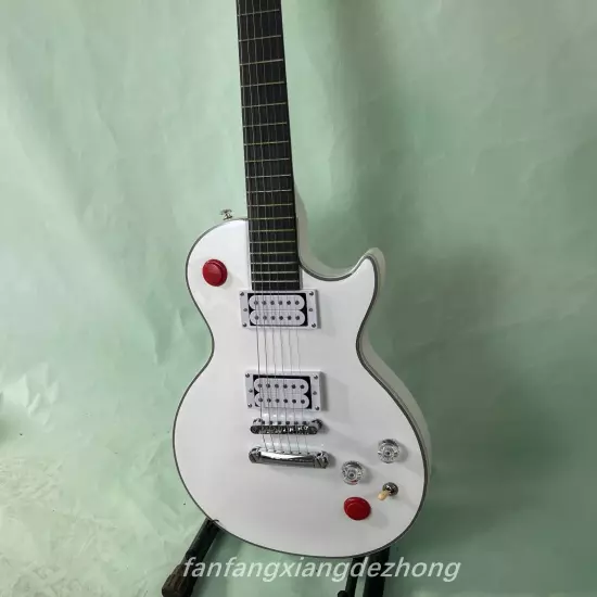 LP Electric Guitar Buckethead Signature Alpine White 2010 Silent Switch 24 frets