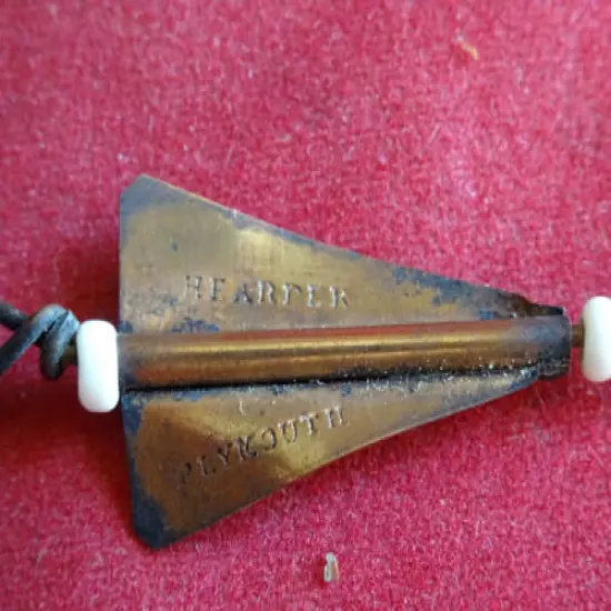 A RARE EARLY VINTAGE HEARDER OF PLYMOUTH POLLOCK/SEA LURE 