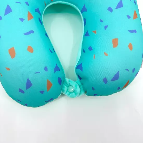 Colorful U Shaped Travel Pillow Neck Support Head Rest Airplane Sleep Cushion