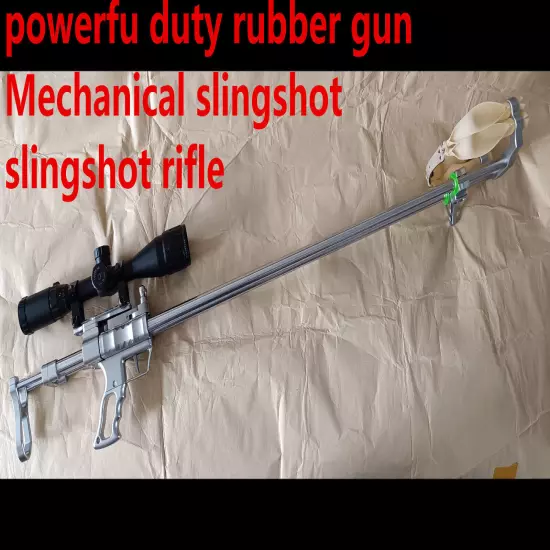 powerful hunting slingshot rifle catapult ST-8 black with High power green laser