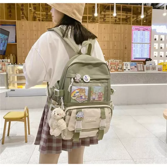 Women Backpack School Bag Teenager Girl Student Bookbag Laptop Travel Bagpack