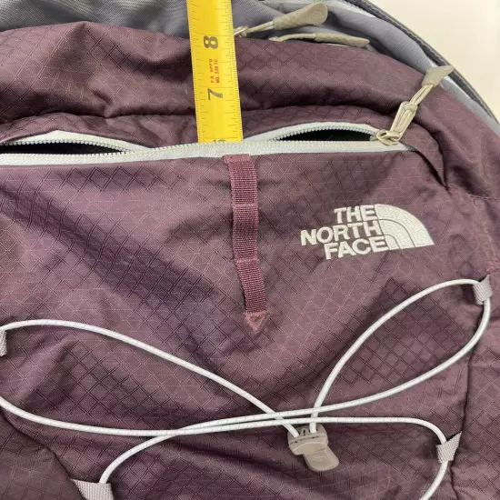 The North Face, Gray / Plum Purple Borealis Backpack - Clean, Functional, Ready