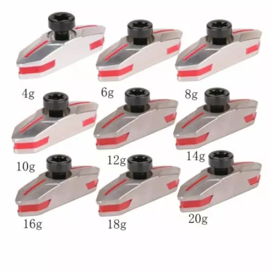 9PCS Golf Weights&Wrench Fit Ping G410 SFT Plus Driver 4,6,8,10,12,14,16,18,20g