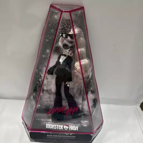 New Monster High Lady Gaga Zomby Doll