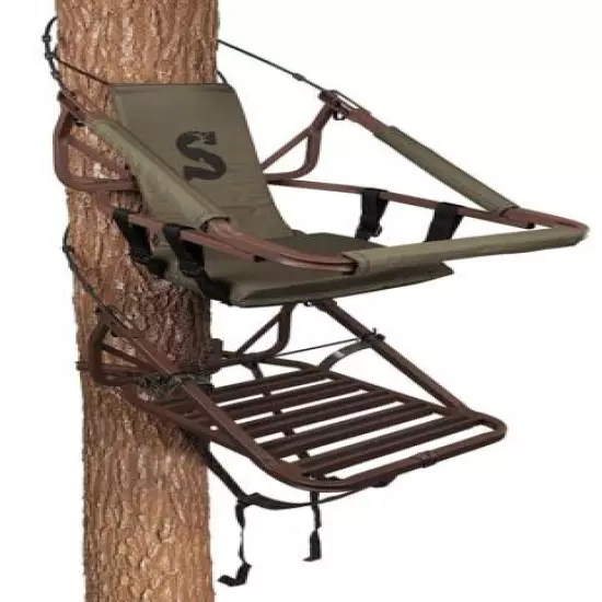 Treestand Hunting Perch Seat Tree Stand Deer Buck Trail Turkey Bow Crossbow Hunt