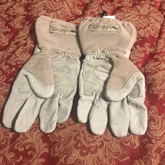 New Wiley-X TAG-1 Tan Combat Assault Gloves With Kevlar Knuckles *mocinc.1982*