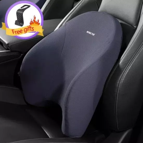 Car Neck Pillow Car Seat Lumbar Headrest Support Waist Neck Pillow Back Support