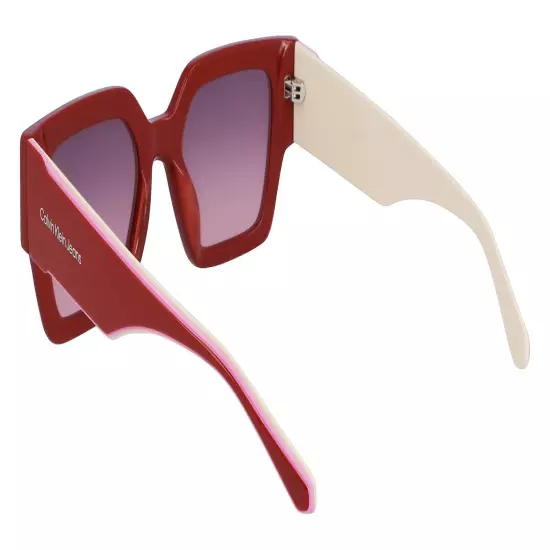 Calvin Klein Jeans Women's Sunglasses CKJ22638S Rose Gradient Brown Coral Lens