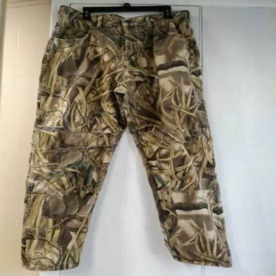 Wrangler Rugged Wear 38x32 Advantage Wetlands Camouflage Jeans Pants