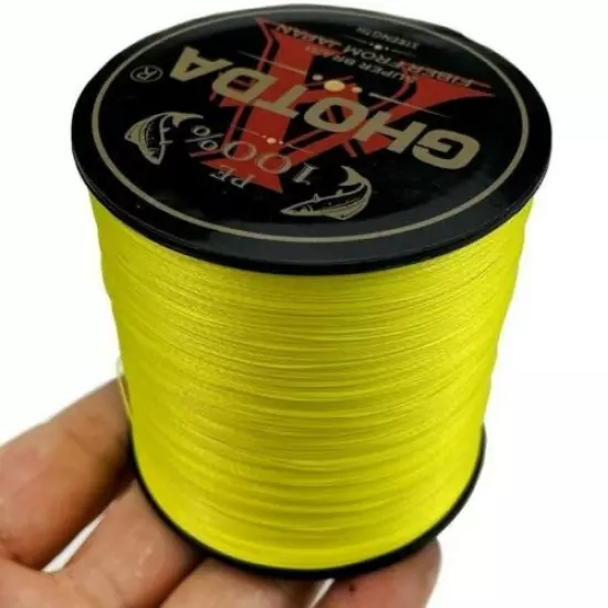 300M Multifilament Fishing Line 12 Strands Braided Super Strong PE Fibers Japan