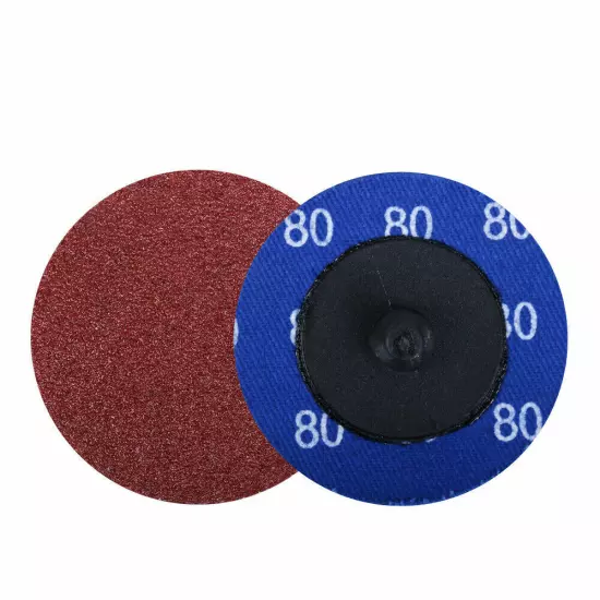 51x 2 inch Roll Lock Die Grinder Quick Change Sanding Disc 36 60 80 120 240 Grit