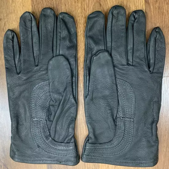 Plainsman Soft Leather Men’s XL Gloves Lightweight Non Insulated Slate Gray