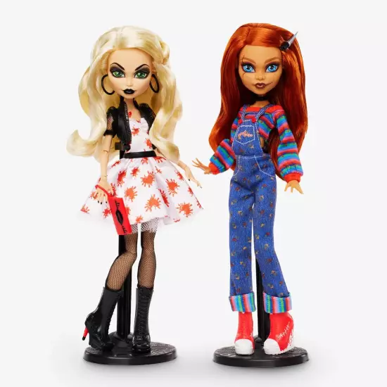 Monster High Bride of Chucky and Tiffany Mattel Skullector Doll Set Childs Play