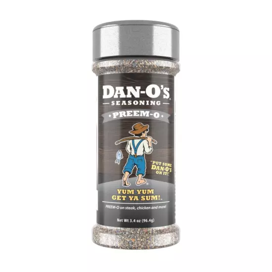 Dan-O's Seasoning Original Crunchy Preem-O SEA-soning Spicy Tac-O - 6 Pack