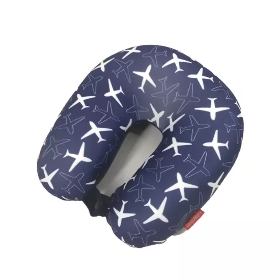 Colorful U Shaped Travel Pillow Neck Support Head Rest Airplane Sleep Cushion