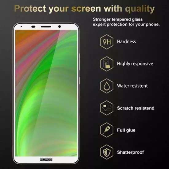 Fullcover Tempered Glass for Huawei MATE 10 / NOVA 2i Screen Protection Film