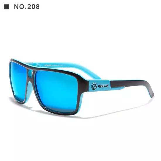 KDEAM Oversized Square Polarized Sunglasses Fishing Driving Sports Glasses UV400