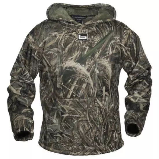 New Banded Gear ATCHAFALAYA Hooded Pullover Fleece Linded Camo Hoodie