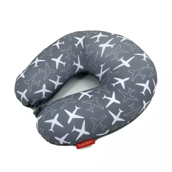 Micro Beads U Shaped Travel Neck Pillow Head Neck Cervical Sleep Support Cushion