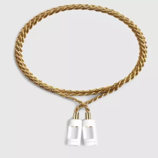 Tapper 18K Gold Plated Rope Chain For EarPods And EarPods Pro Magnetic New