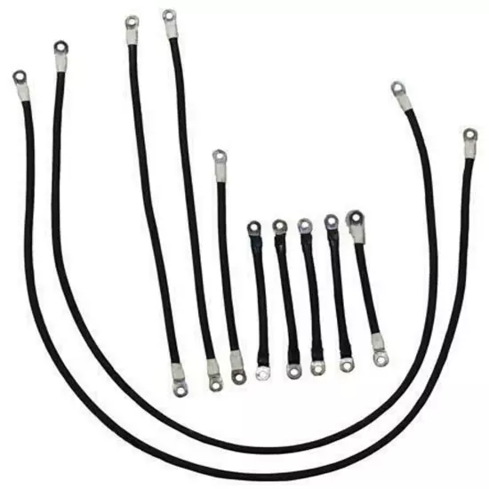 EZGO PDS DCS Electric 36V Golf Cart 1995-2010 |4 Gauge 600A Weld Cable Set