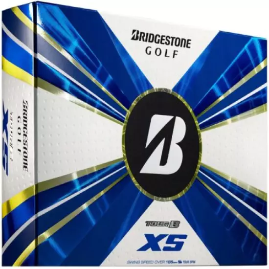 Bridgestone Tour B XS 2022 WHITE Golf Balls - (6) Dozen - NEW