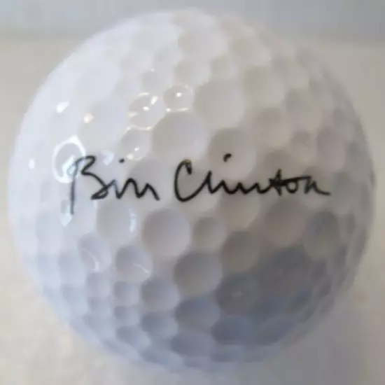 OFFICIAL BILL CLINTON PRESIDENTIAL GOLF BALL-MINT-WHITE HOUSE ISSUED